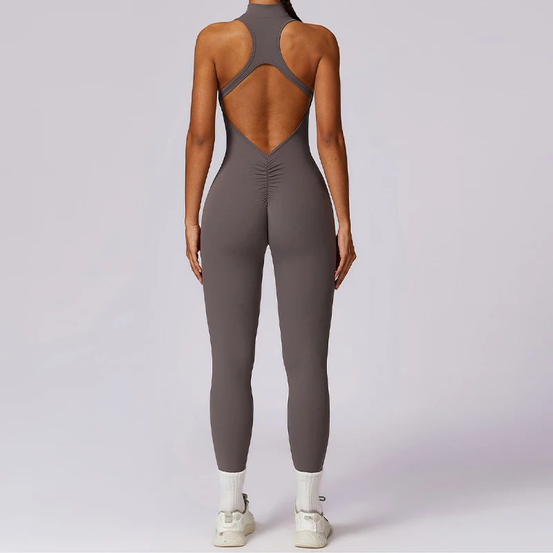 Sleeveless Women's Yoga Jumpsuit