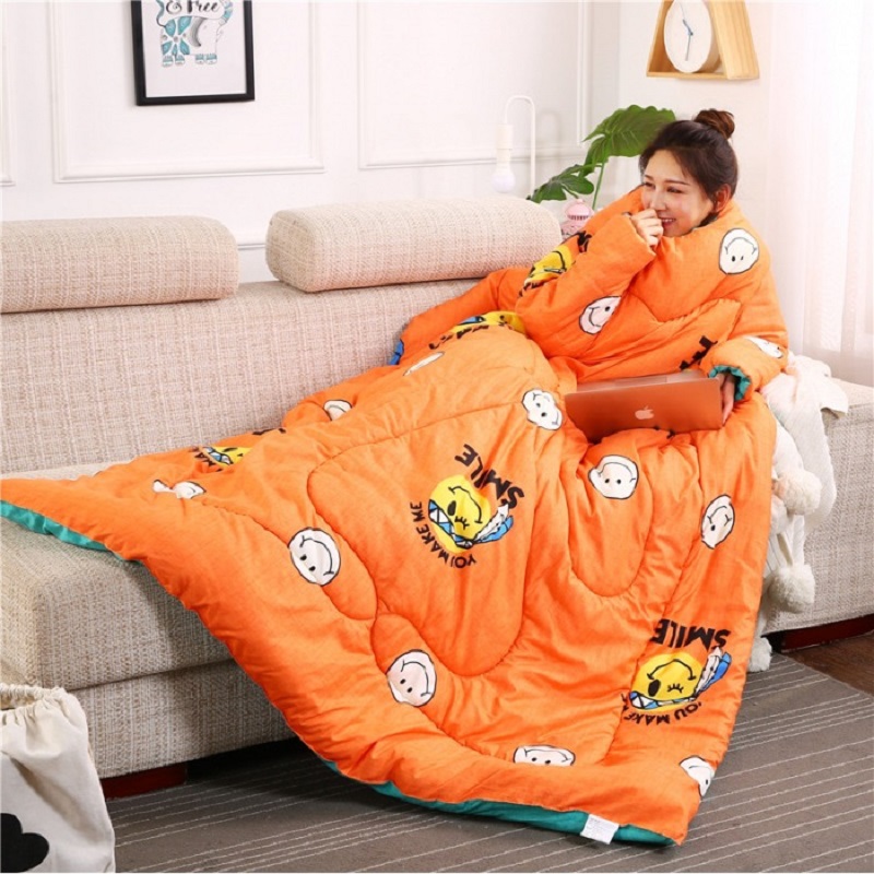 Sleeves Blanket Lazy Quilt Comforter Sleeves Blanket Lazy Quilt Comforter