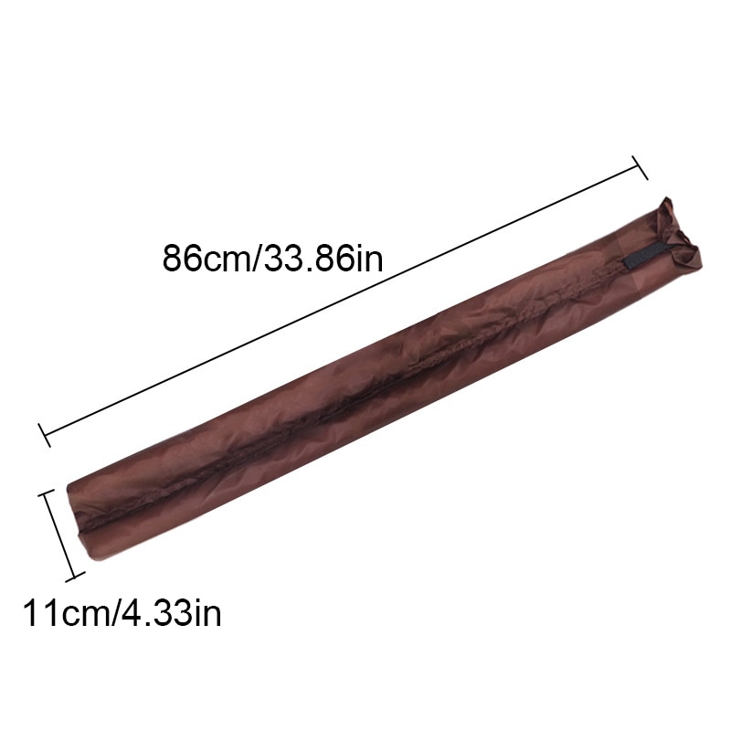 Slide On Cloth Door Draft Guard Slide On Cloth Door Draft Guard
