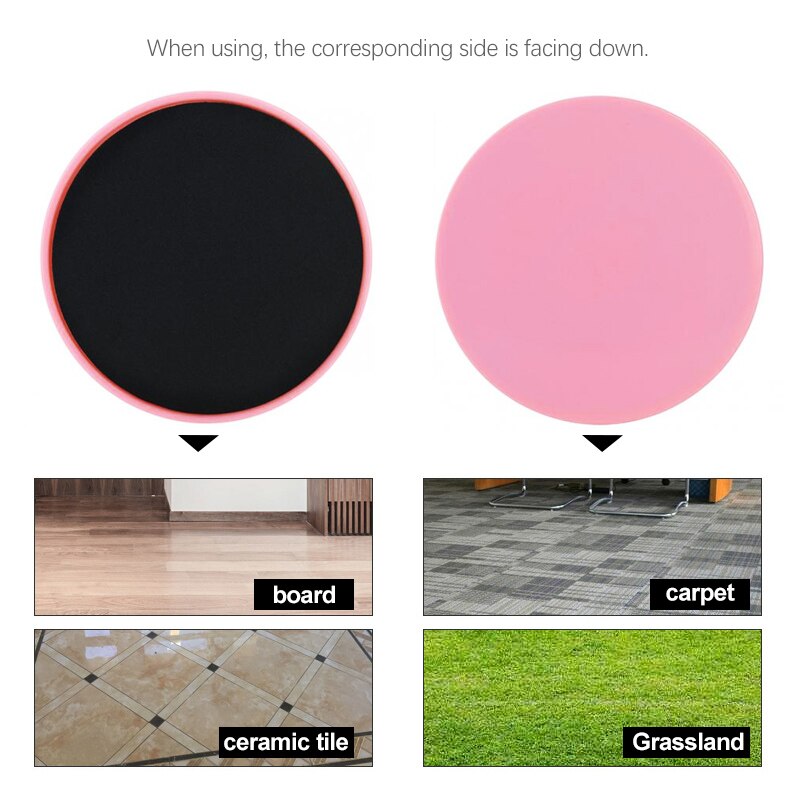 Sliding Exercise Discs Core Sliders (2Pcs)