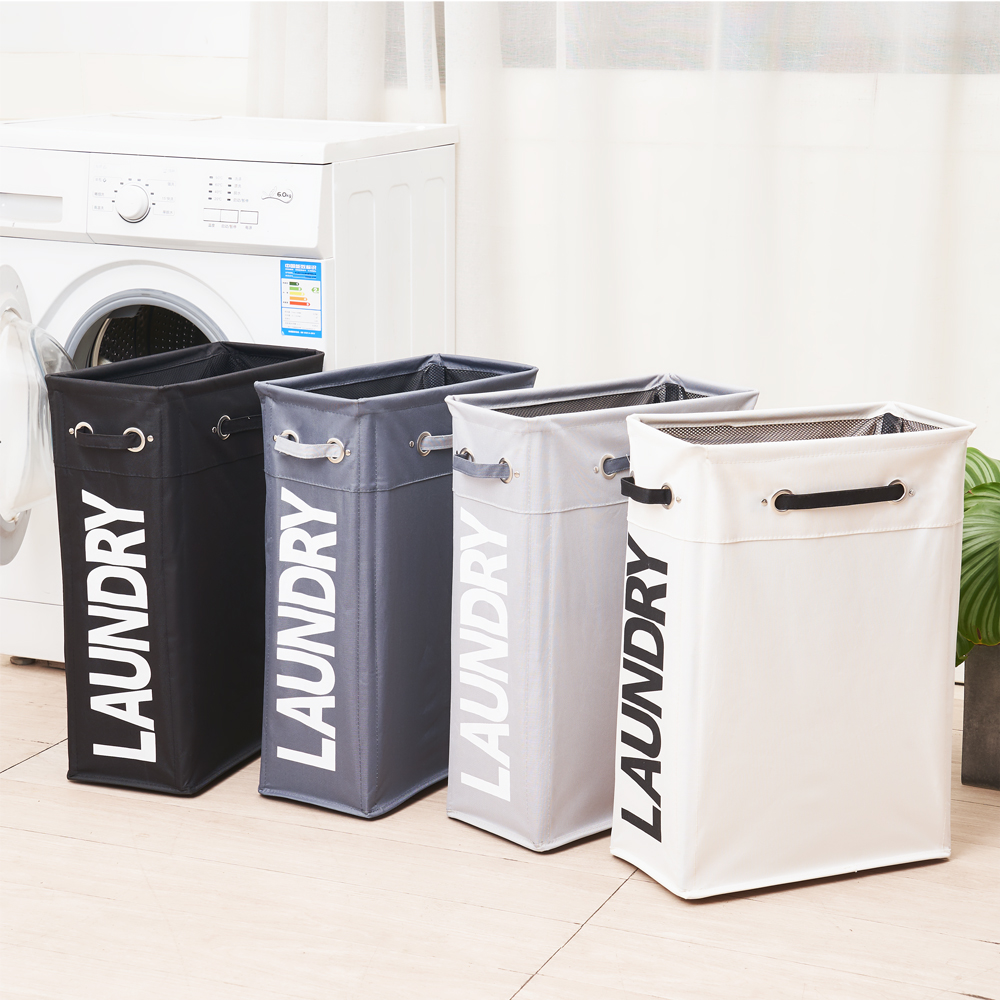Slim Laundry Hamper Foldable Basket Slim Laundry Hamper Foldable Basket