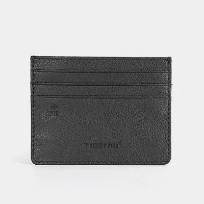 Slim RFID Leather Card Holder Slim RFID Leather Card Holder
