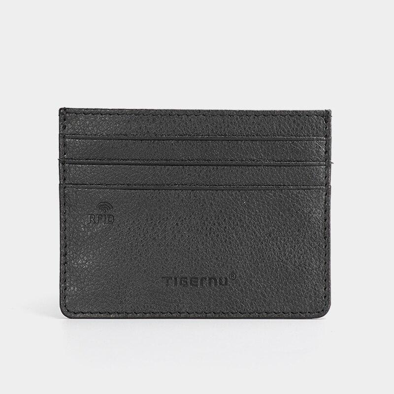Slim RFID Leather Card Holder