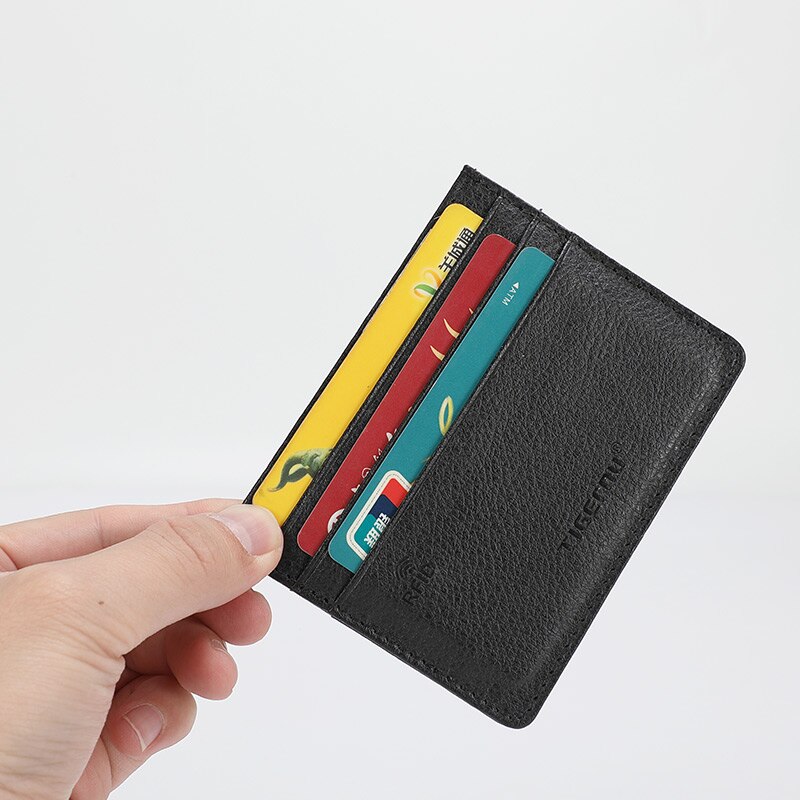 Slim RFID Leather Card Holder Slim RFID Leather Card Holder