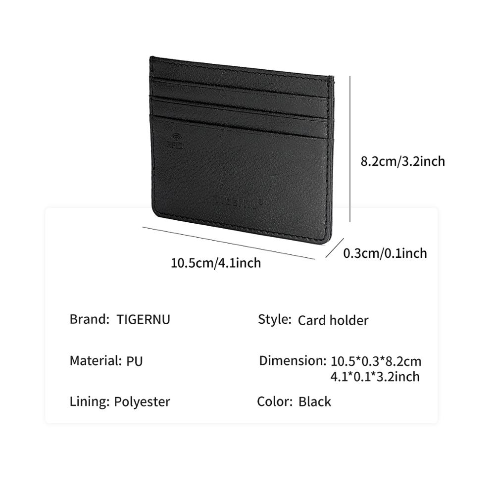 Slim RFID Leather Card Holder Slim RFID Leather Card Holder