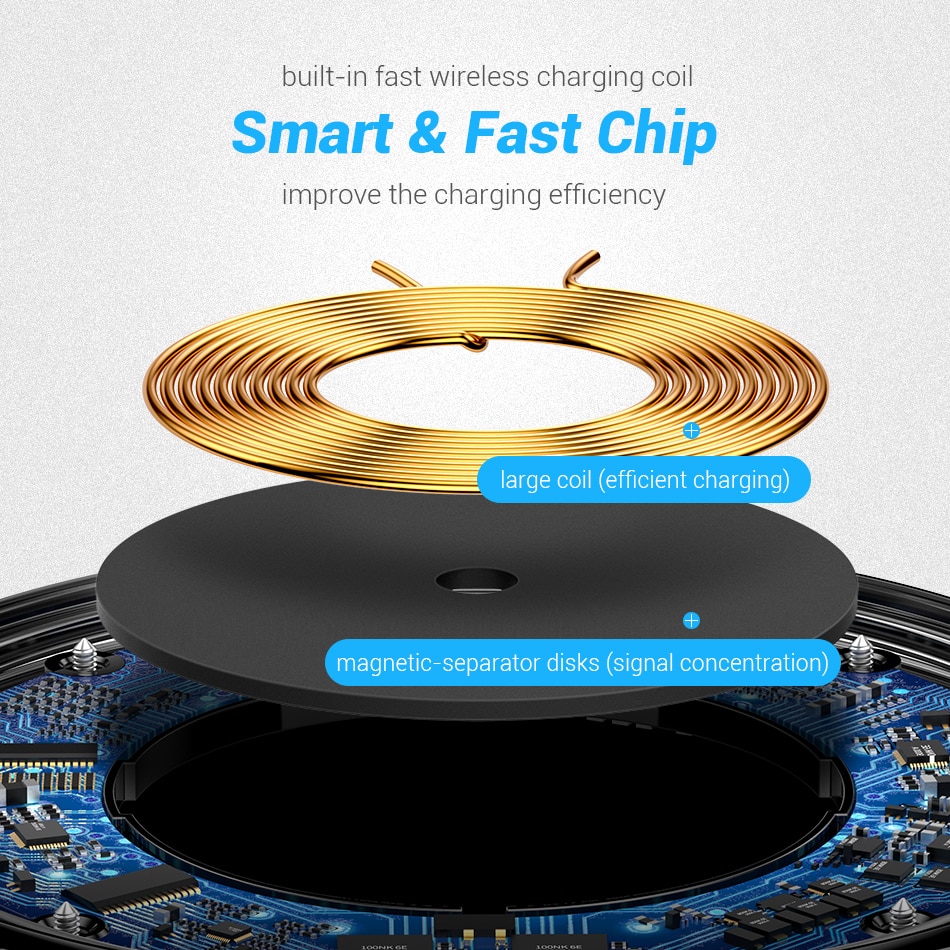 Slim Smartphone Wireless Charging Pad