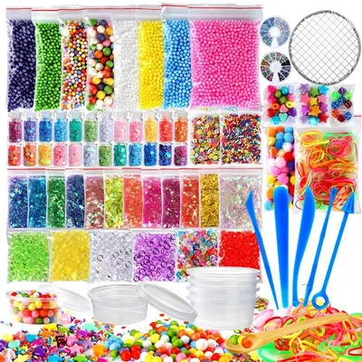 Slime Making Kit DIY Supplies (72 pieces) Slime Making Kit DIY Supplies (72 pieces)