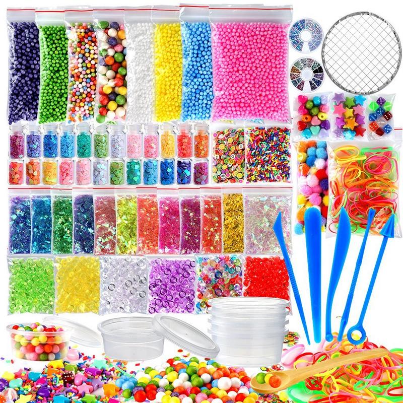 Slime Making Kit DIY Supplies (72 pieces)