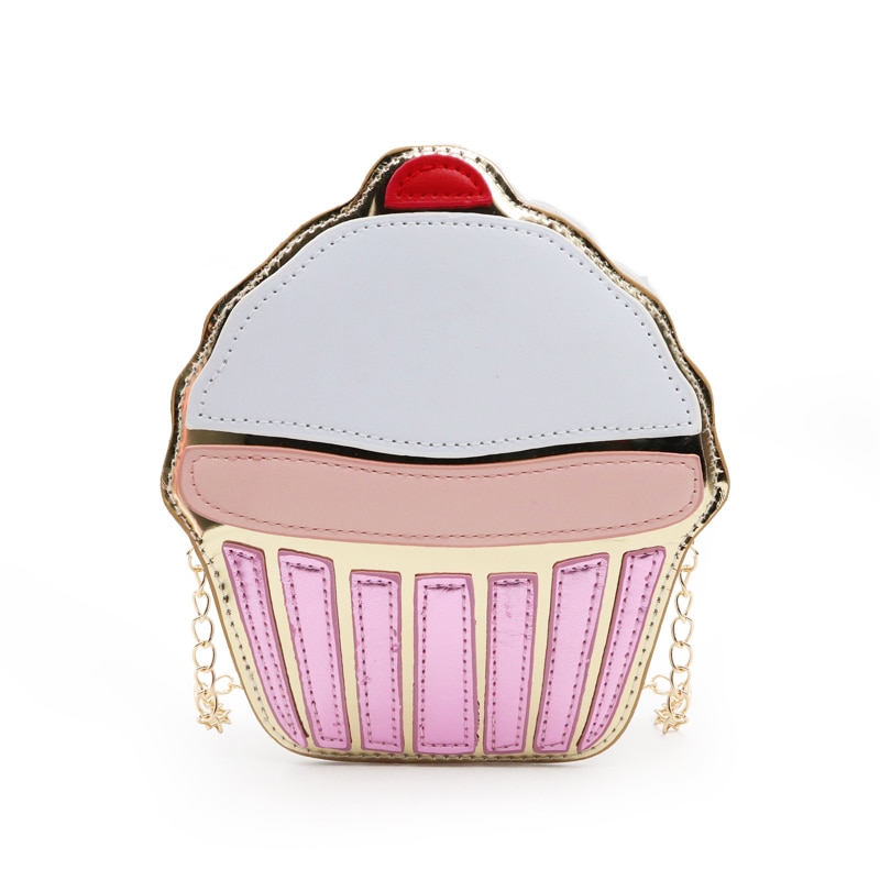 Sling Bag for Kids Cupcake Ice Cream Design Sling Bag for Kids Cupcake Ice Cream Design