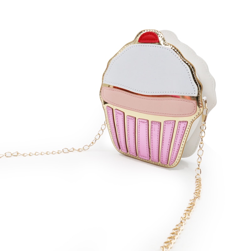 Sling Bag for Kids Cupcake Ice Cream Design Sling Bag for Kids Cupcake Ice Cream Design