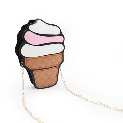 Sling Bag for Kids Cupcake Ice Cream Design Sling Bag for Kids Cupcake Ice Cream Design