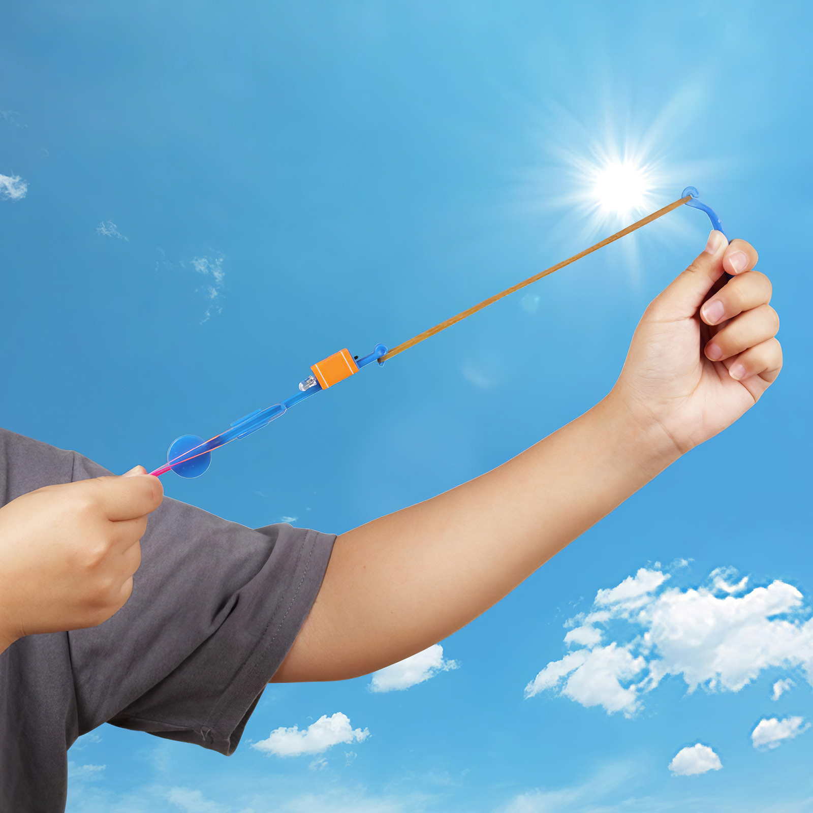 Slingshot Toys with LED Light (10Pcs)
