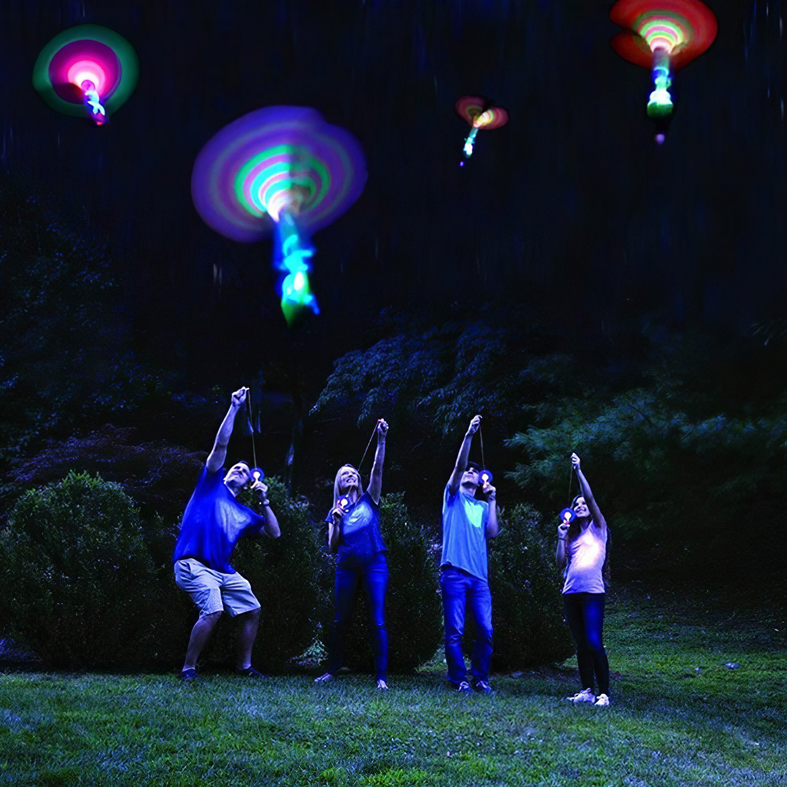 Slingshot Toys with LED Light (10Pcs)