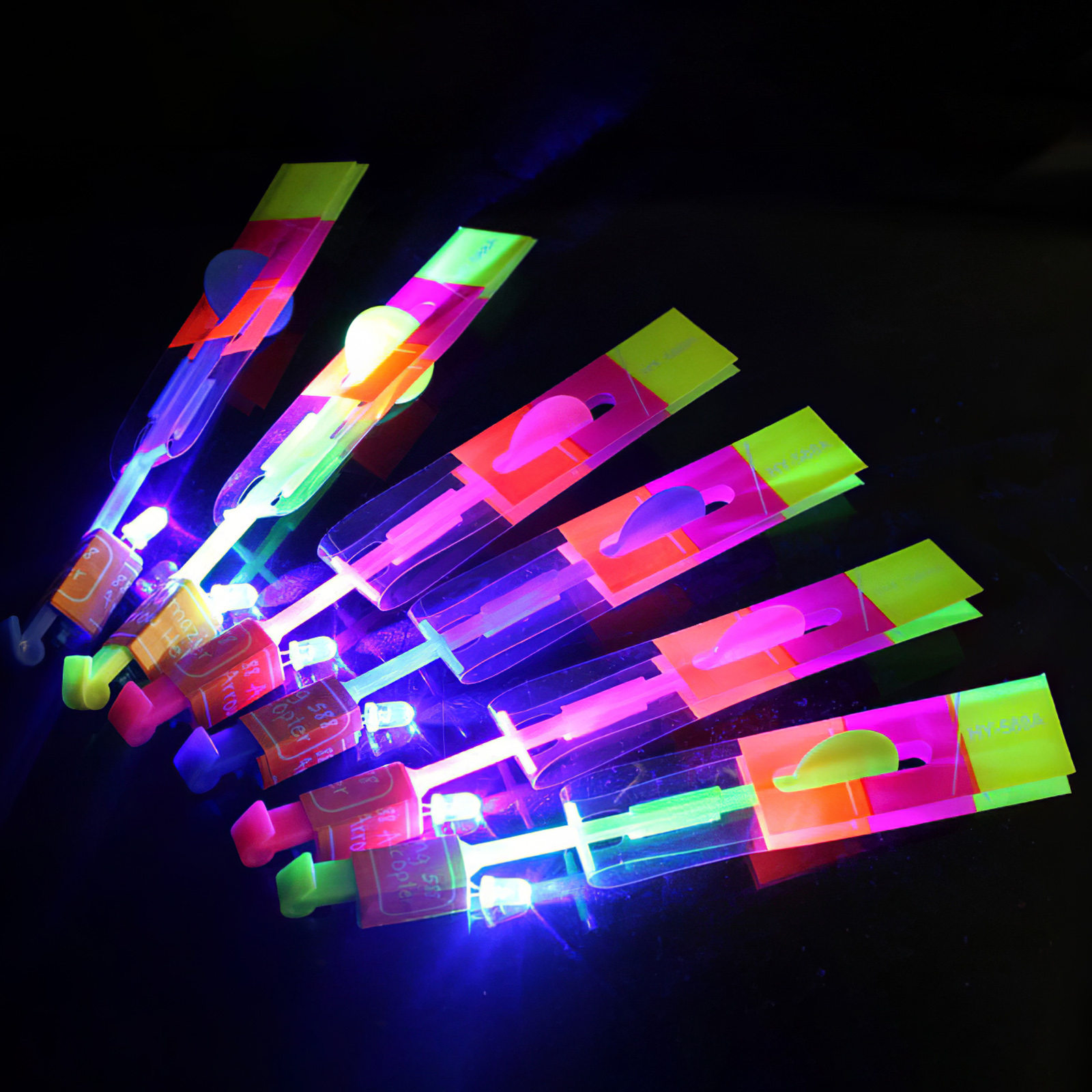 Slingshot Toys with LED Light (10Pcs)