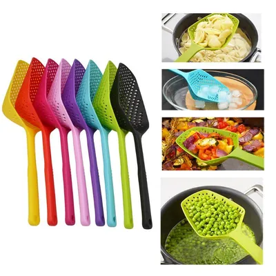 Slotted Spoon Plastic Strainer