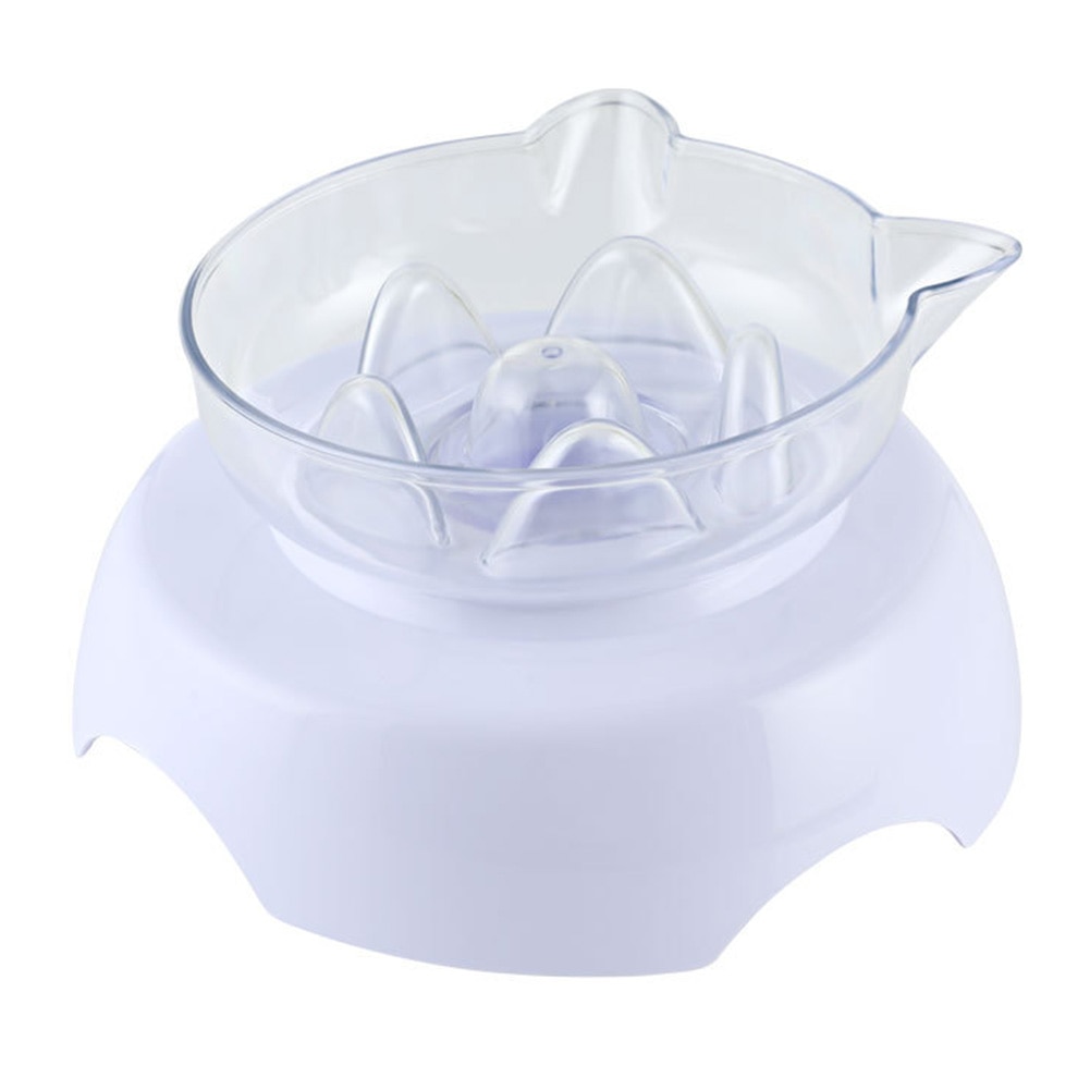 Slow Feeder 15° Raised Cat Food Bowl Slow Feeder 15° Raised Cat Food Bowl