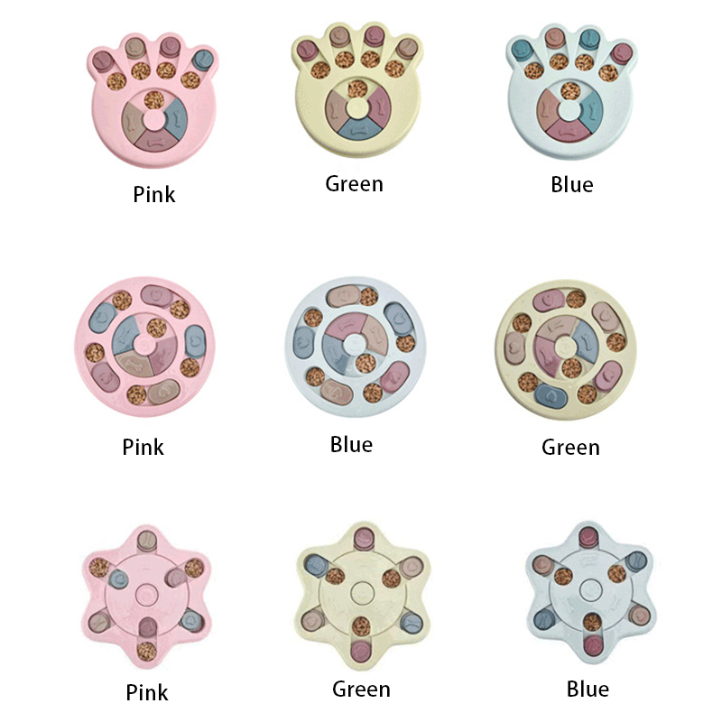 Slow Feeder Interactive Dog Food Puzzle Bowl