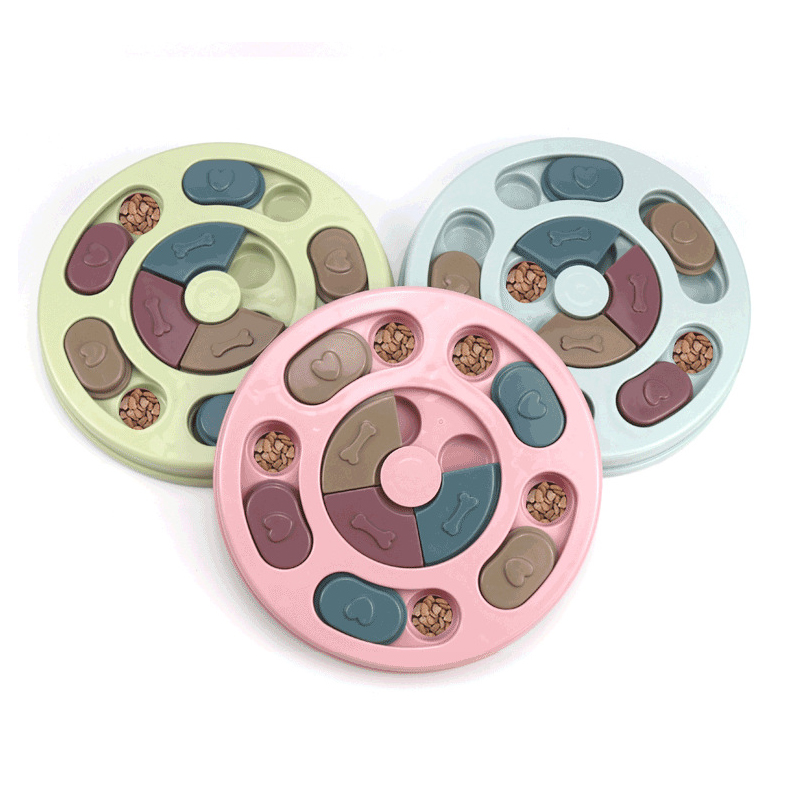Slow Feeder Interactive Dog Food Puzzle Bowl