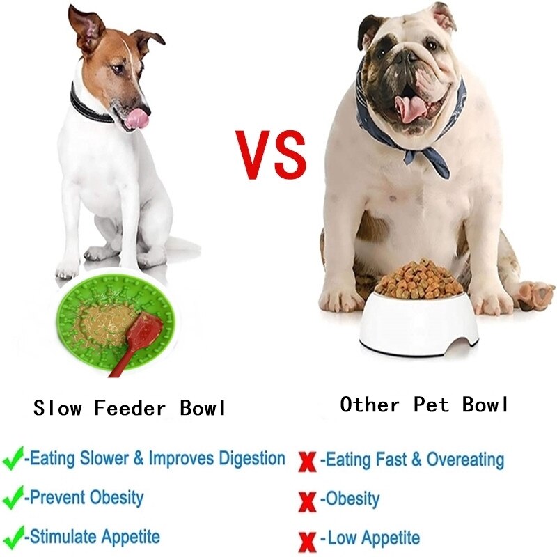 Slow Feeder Suction Lick Mat for Dogs