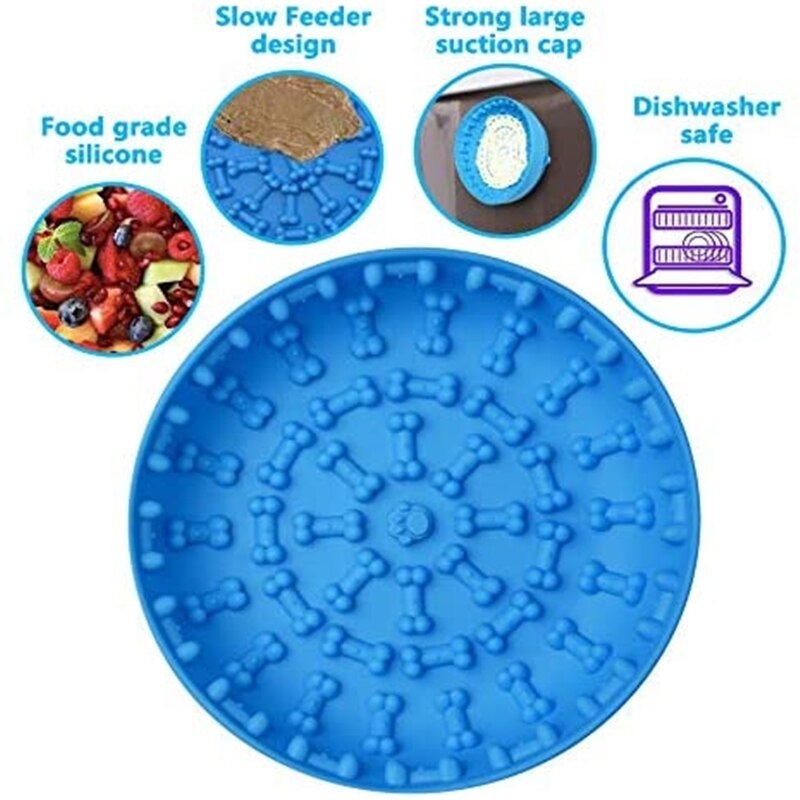 Slow Feeder Suction Lick Mat for Dogs