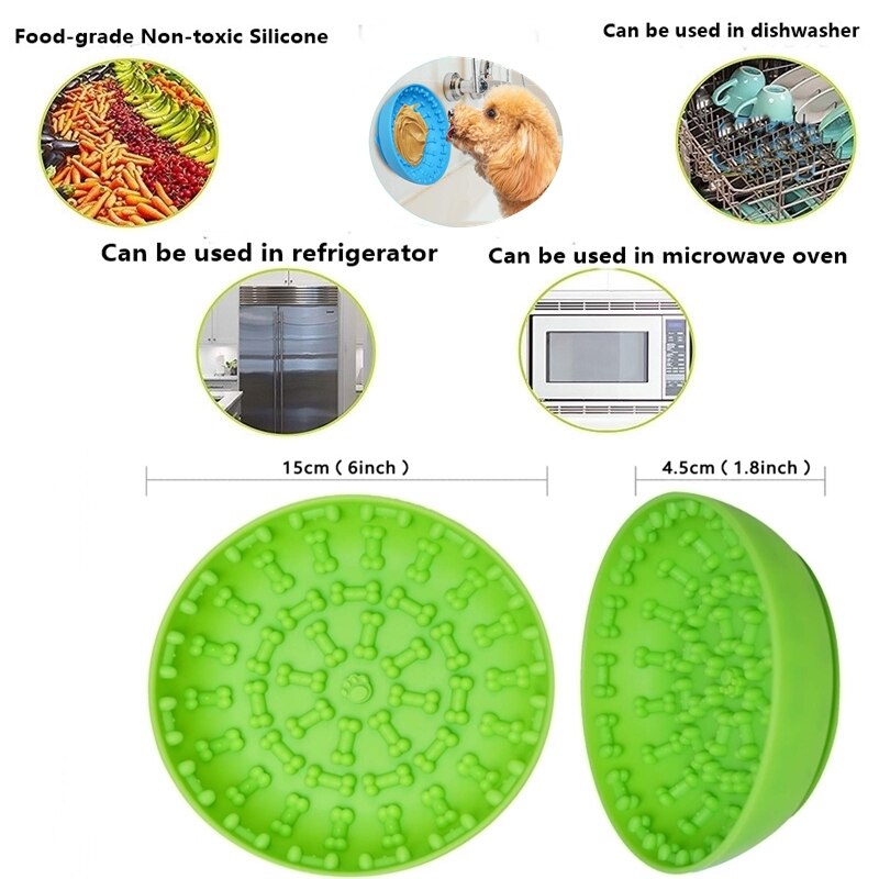 Slow Feeder Suction Lick Mat for Dogs