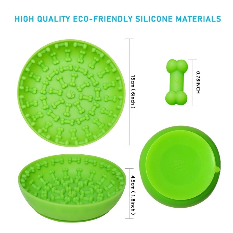 Slow Feeder Suction Lick Mat for Dogs