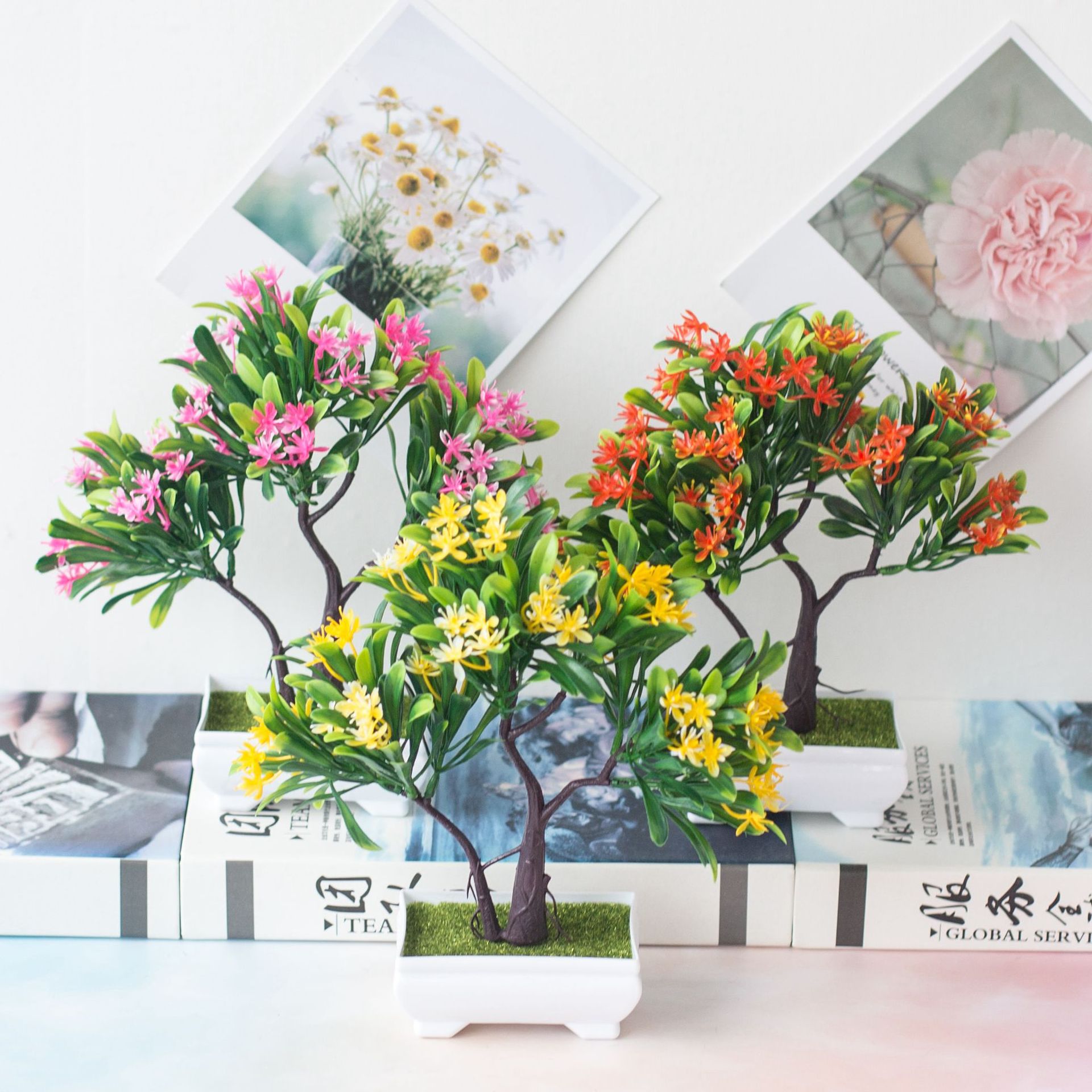 Small Artificial Tree with Flowers Small Artificial Tree with Flowers