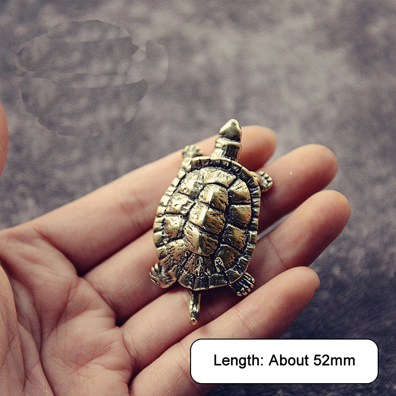 Small Brass Tortoise Figurine Small Brass Tortoise Figurine