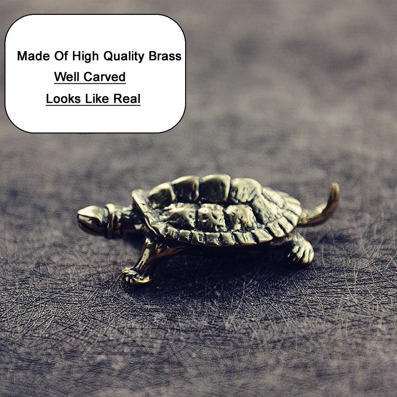 Small Brass Tortoise Figurine Small Brass Tortoise Figurine