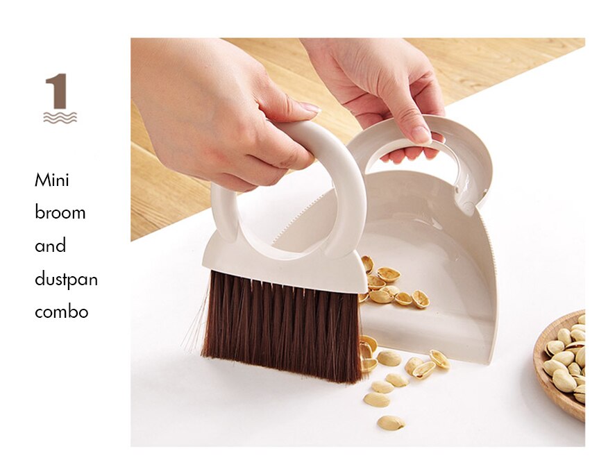 Small Broom and Dustpan Set