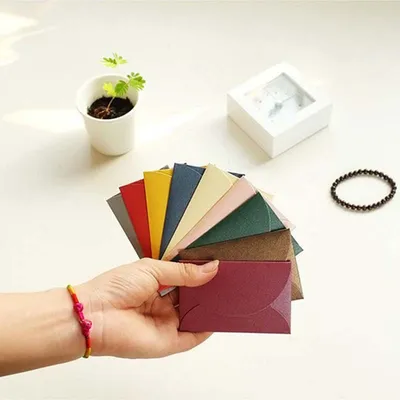 Small Colored Envelopes (Set of 50) Small Colored Envelopes (Set of 50)