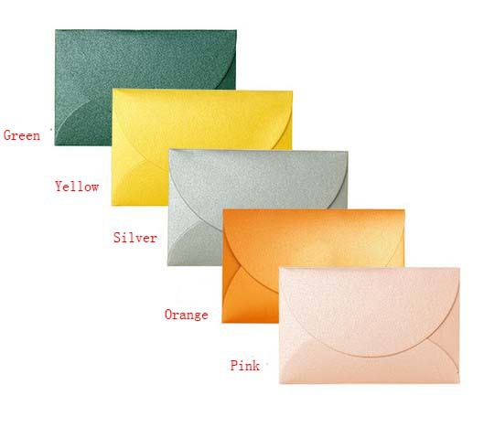 Small Colored Envelopes (Set of 50) Small Colored Envelopes (Set of 50)
