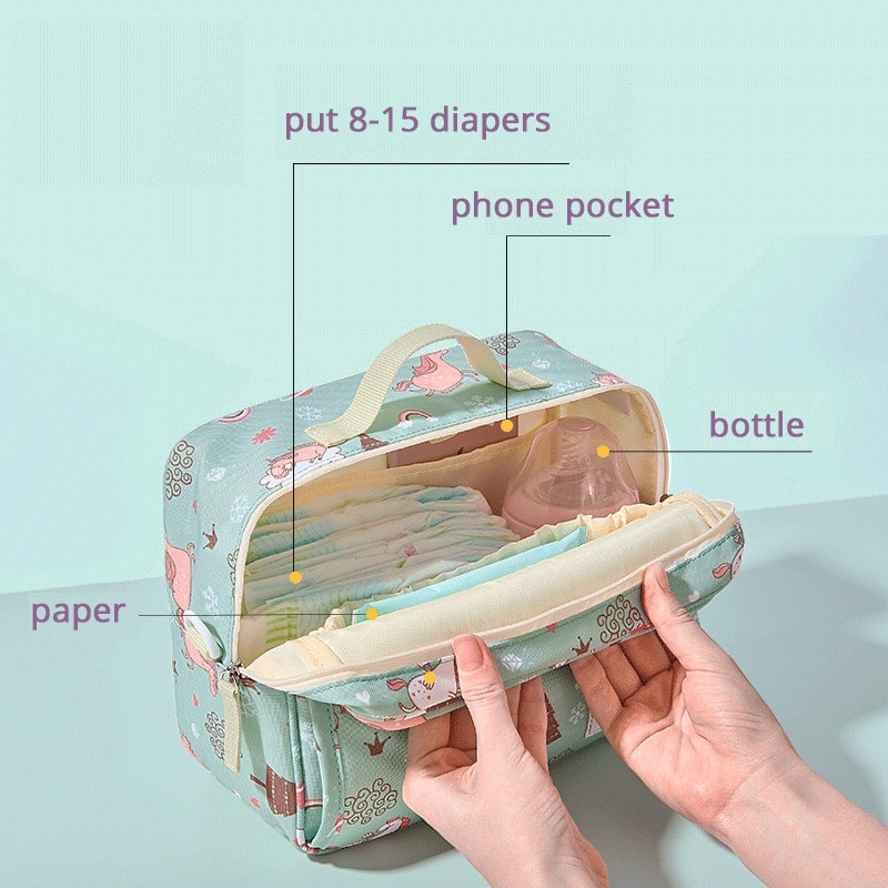 Small Diaper Bag Waterproof Organizer Small Diaper Bag Waterproof Organizer