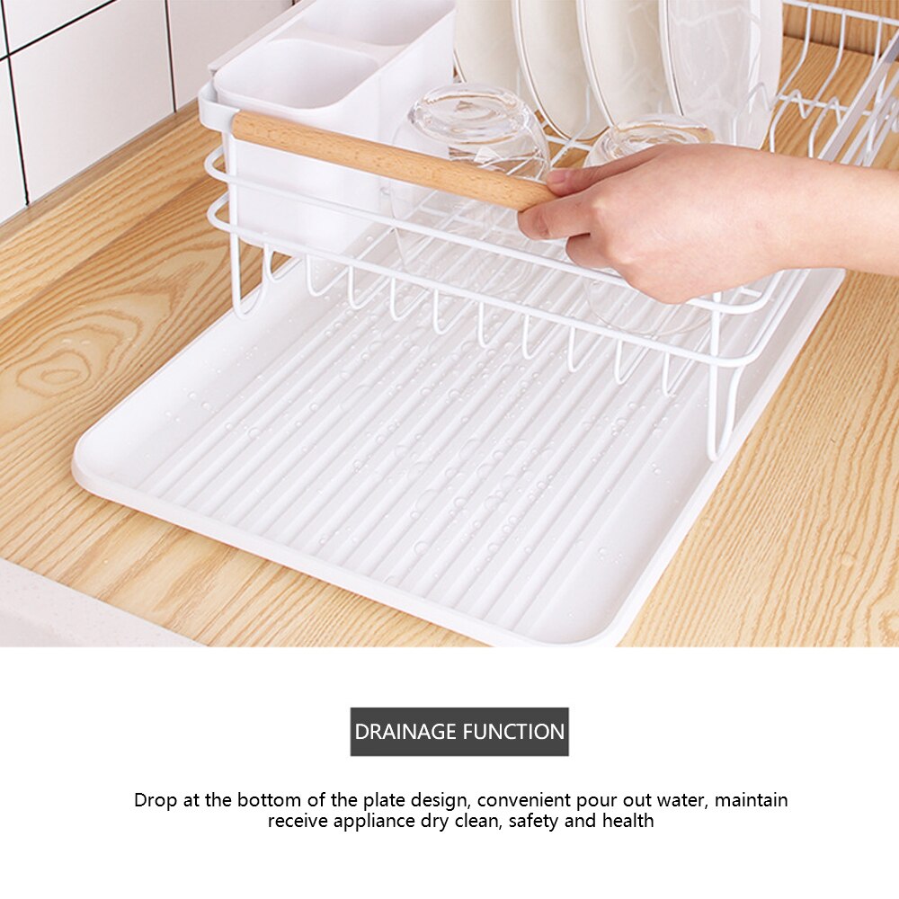 Small Dish Rack with Tray