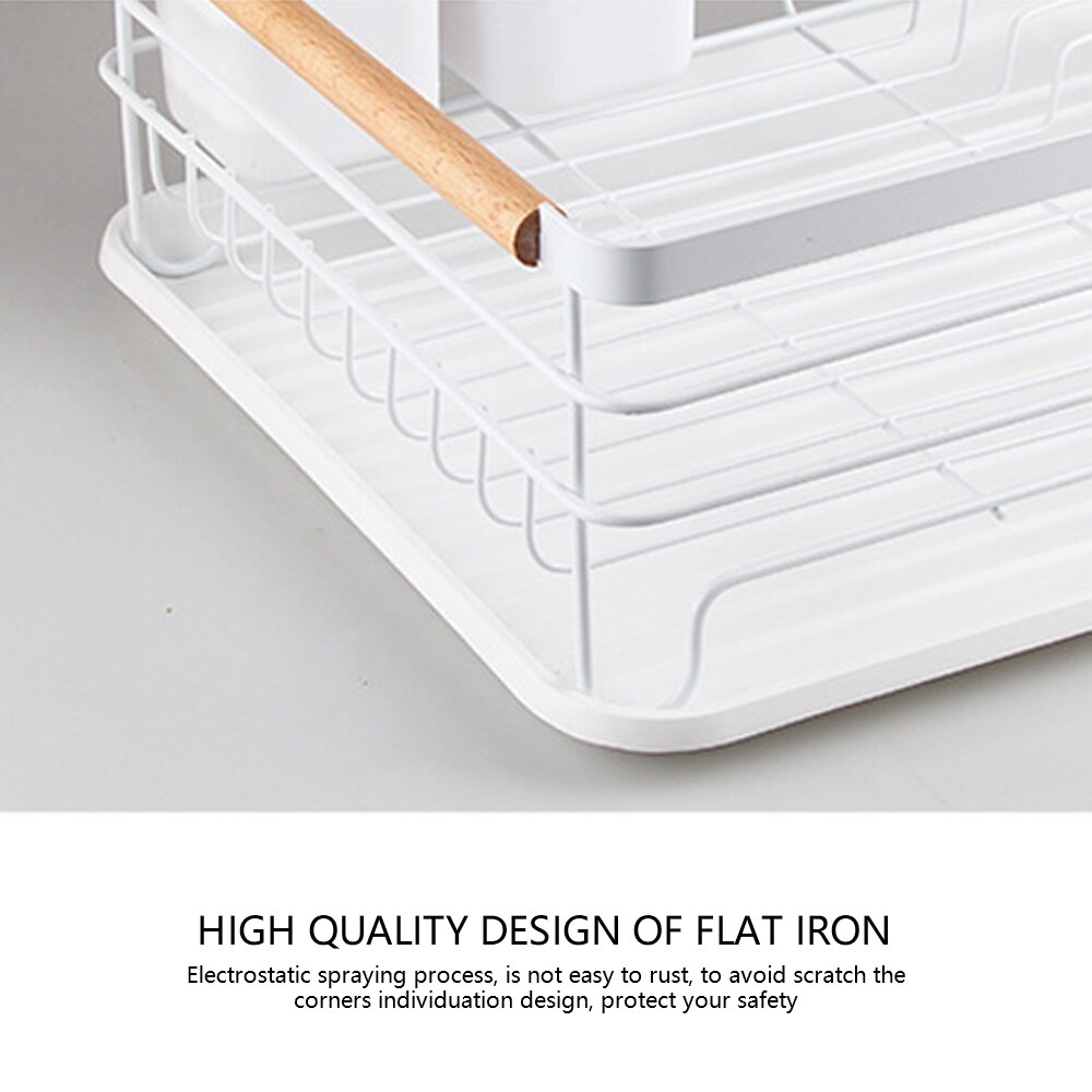 Small Dish Rack with Tray
