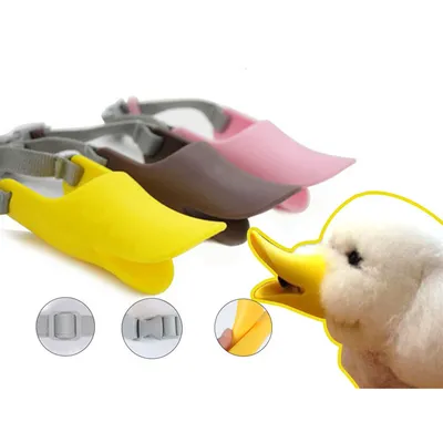 Small Dog Muzzle Duck Design