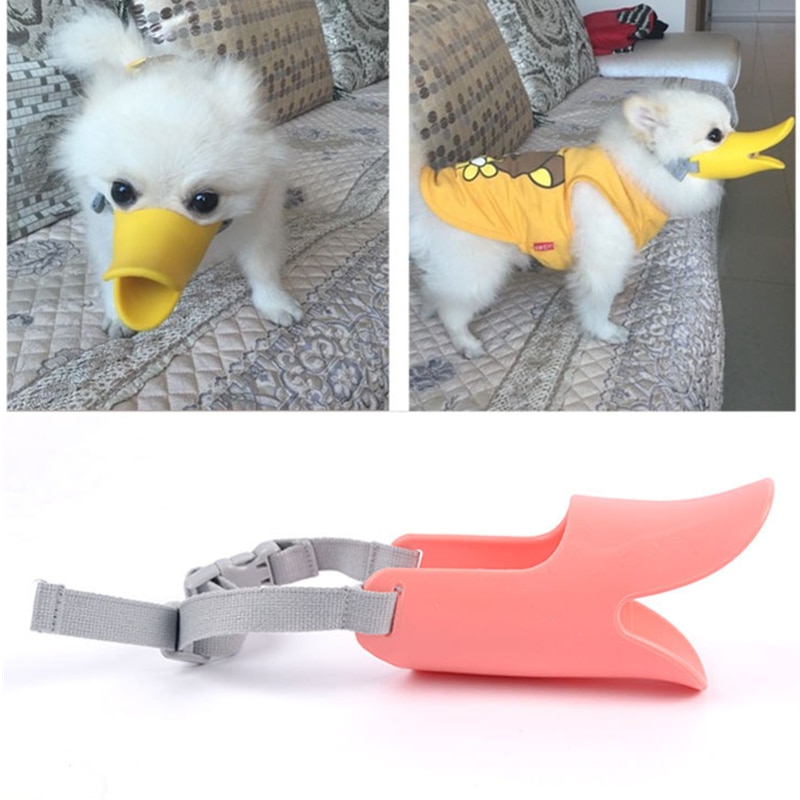 Small Dog Muzzle Duck Design