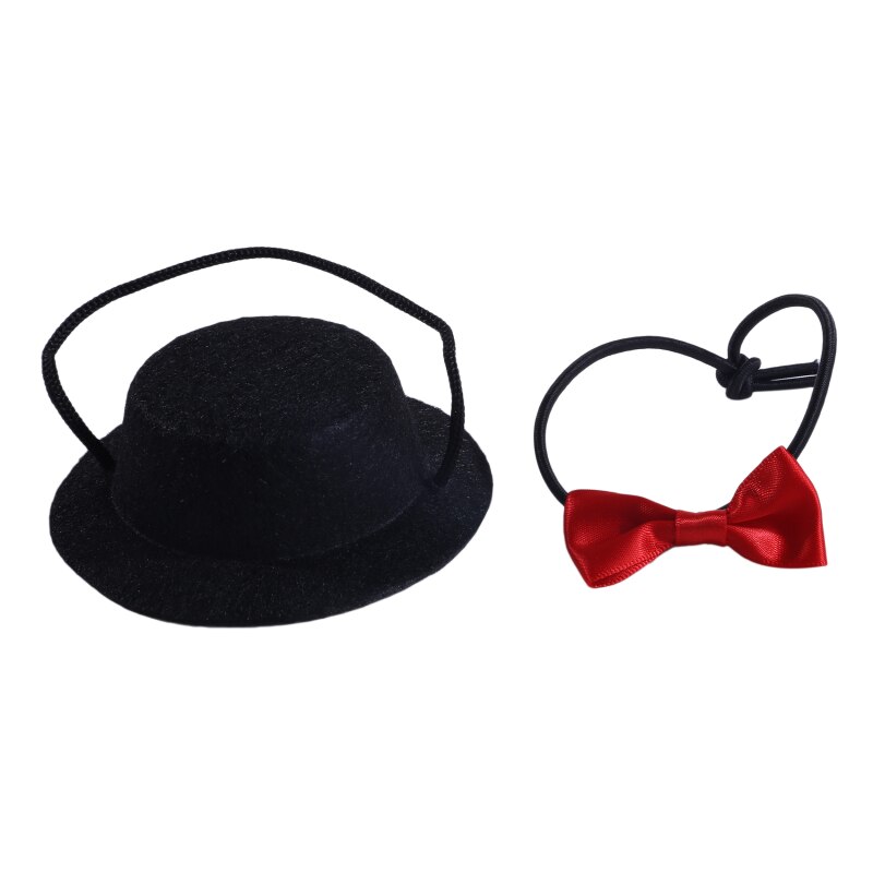 Small Hamster Hat and Bowtie