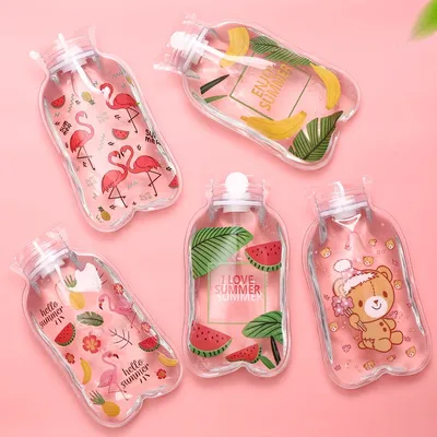 Small Hot Water Bottle Transparent Small Hot Water Bottle Transparent