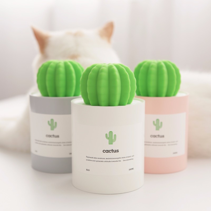Small Humidifier Cactus Air Mist Maker Small Humidifier Cactus Air Mist Maker
