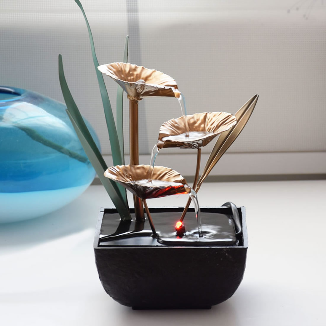 Small Indoor Water Fountain Home Decor