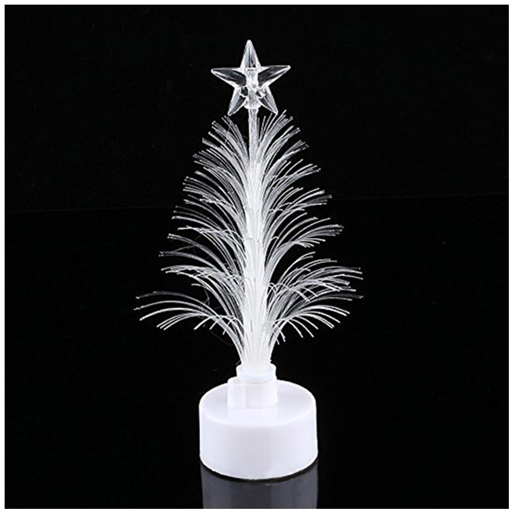 Small LED Christmas Tree Fiber Optic Decor Small LED Christmas Tree Fiber Optic Decor