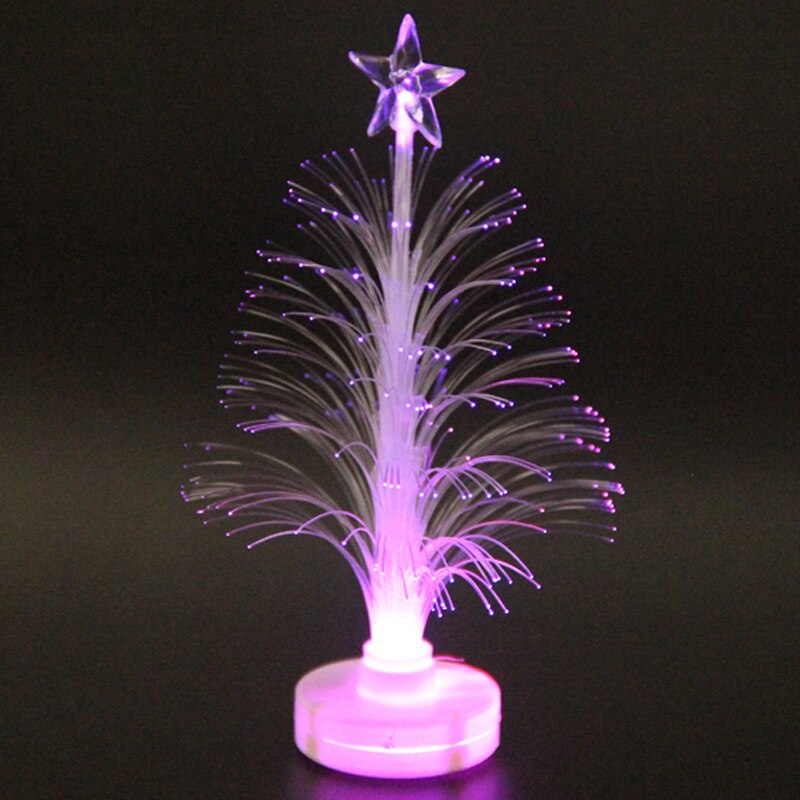 Small LED Christmas Tree Fiber Optic Decor Small LED Christmas Tree Fiber Optic Decor