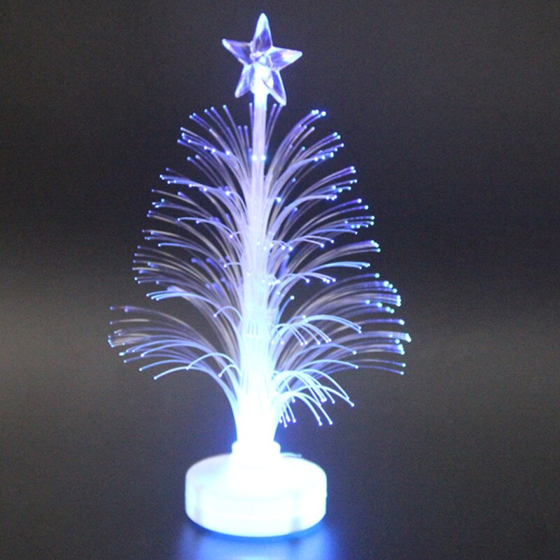 Small LED Christmas Tree Fiber Optic Decor Small LED Christmas Tree Fiber Optic Decor