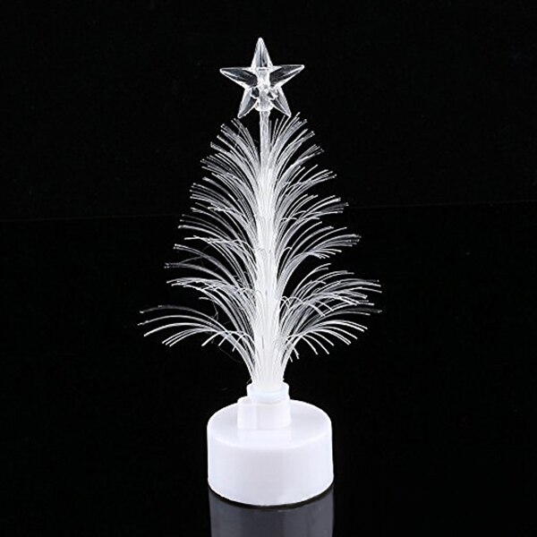 Small LED Christmas Tree Fiber Optic Decor Small LED Christmas Tree Fiber Optic Decor