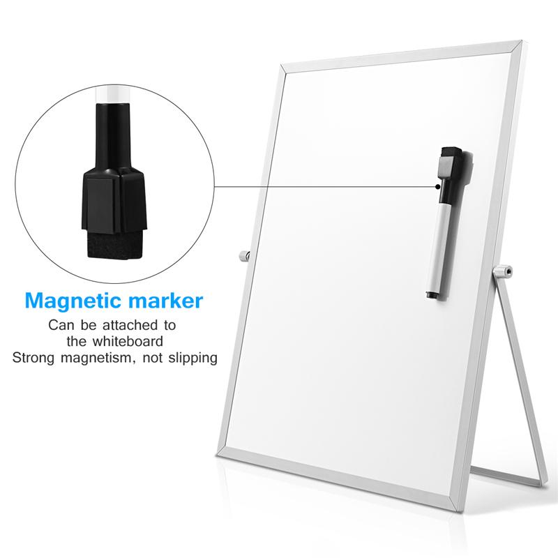 Small Magnetic Whiteboard with Stand Small Magnetic Whiteboard with Stand