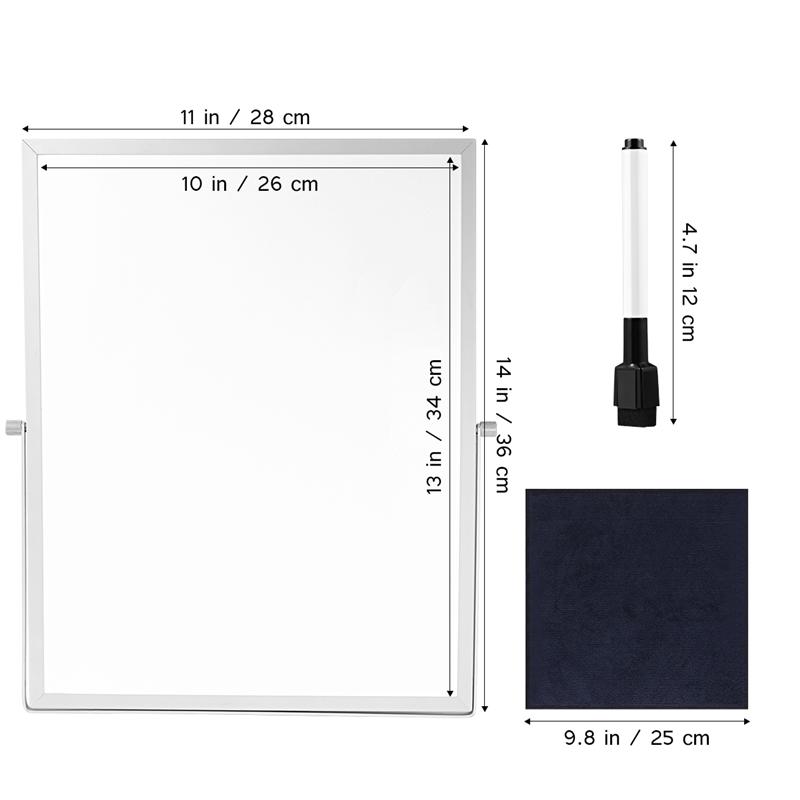 Small Magnetic Whiteboard with Stand Small Magnetic Whiteboard with Stand