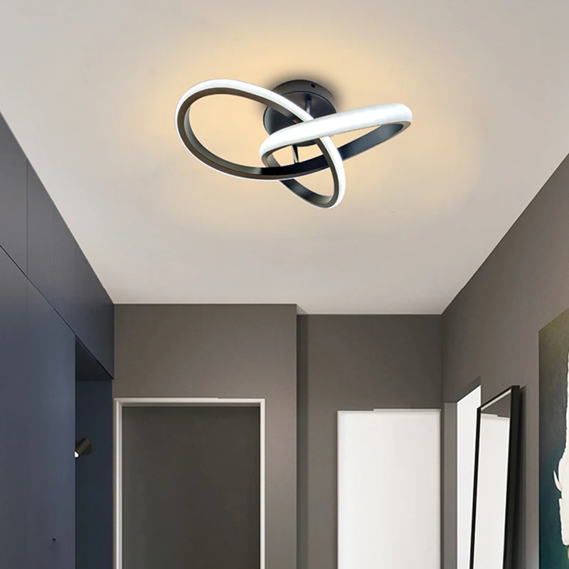 Small Modern LED Ceiling Light 2 Rings Creative Design Ceiling Lamp Indoor Lighting Fixtures Hallway Balcony Aisle Small Modern LED Ceiling Light 2 Rings Creative Design Ceiling Lamp Indoor Lighting Fixtures Hallway Balcony Aisle