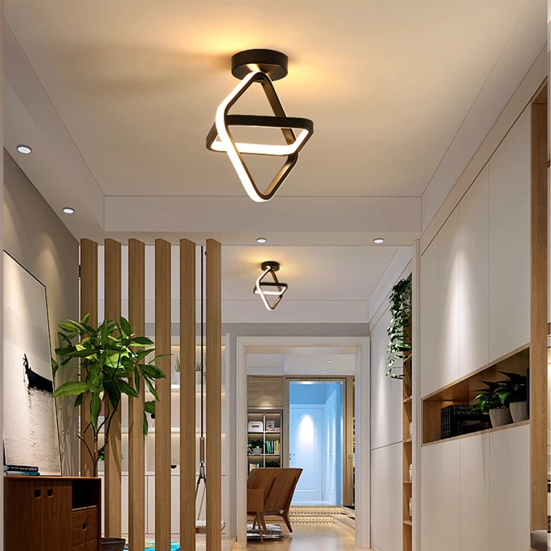 Small Modern LED Ceiling Light 2 Rings Creative Design Ceiling Lamp Indoor Lighting Fixtures Hallway Balcony Aisle Small Modern LED Ceiling Light 2 Rings Creative Design Ceiling Lamp Indoor Lighting Fixtures Hallway Balcony Aisle