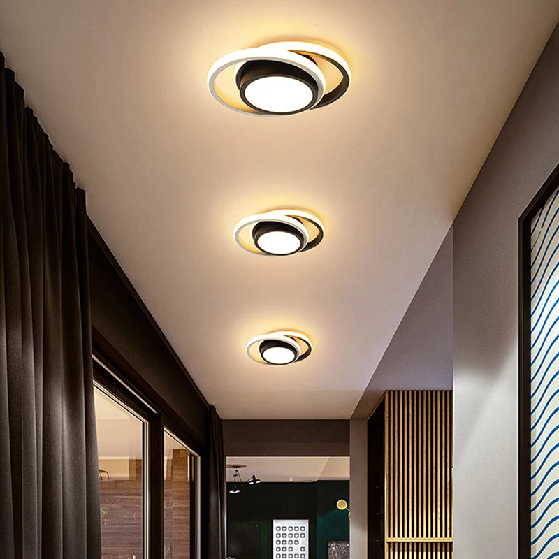 Small Modern LED Ceiling Light 2 Rings Creative Design Ceiling Lamp Indoor Lighting Fixtures Hallway Balcony Aisle Small Modern LED Ceiling Light 2 Rings Creative Design Ceiling Lamp Indoor Lighting Fixtures Hallway Balcony Aisle